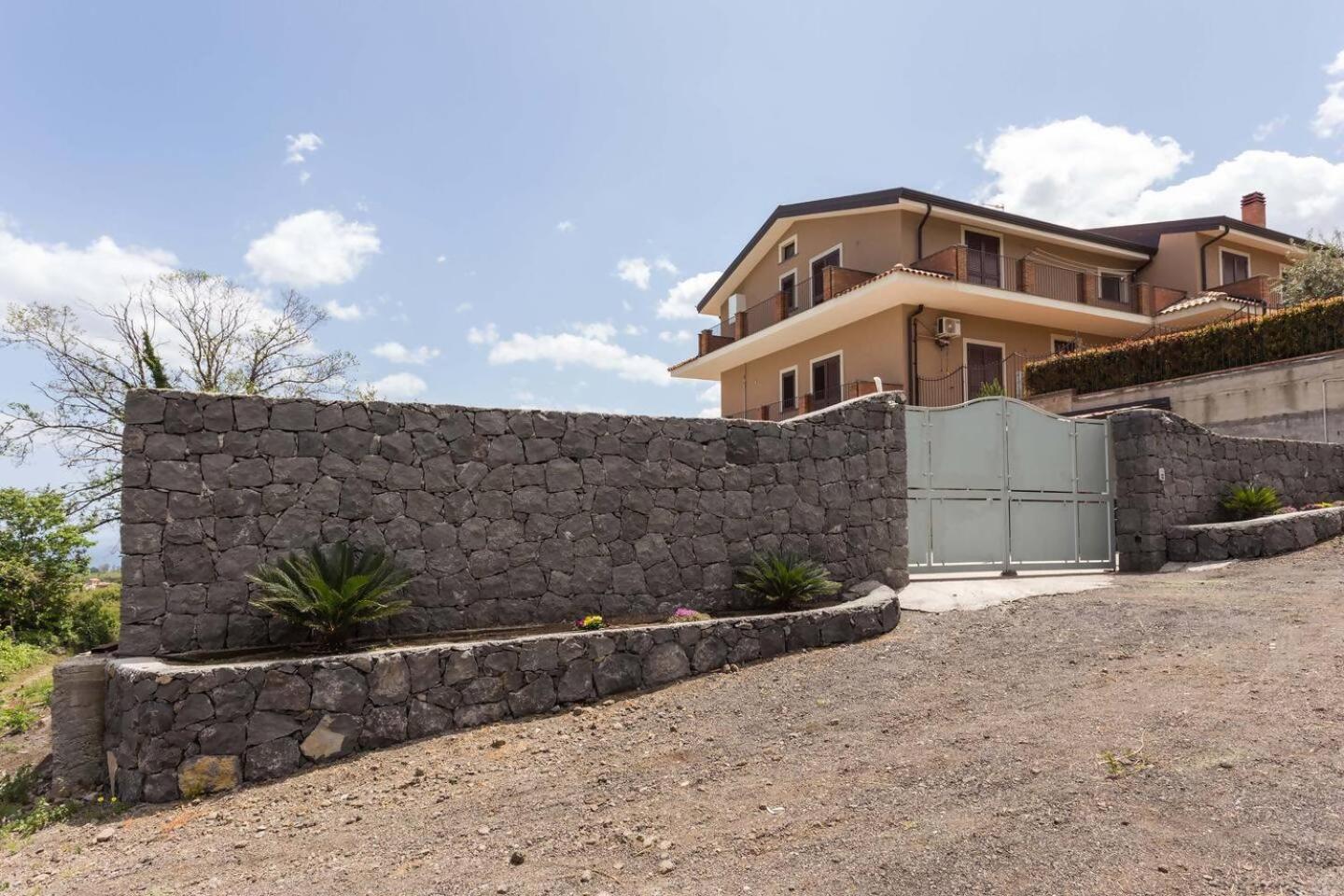 Villa Ginevra Santa Venerina Bagian luar foto