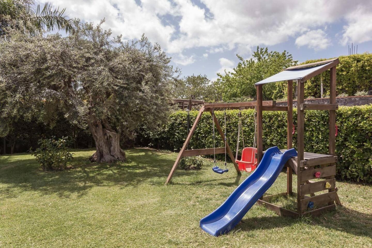 Villa Ginevra Santa Venerina Bagian luar foto
