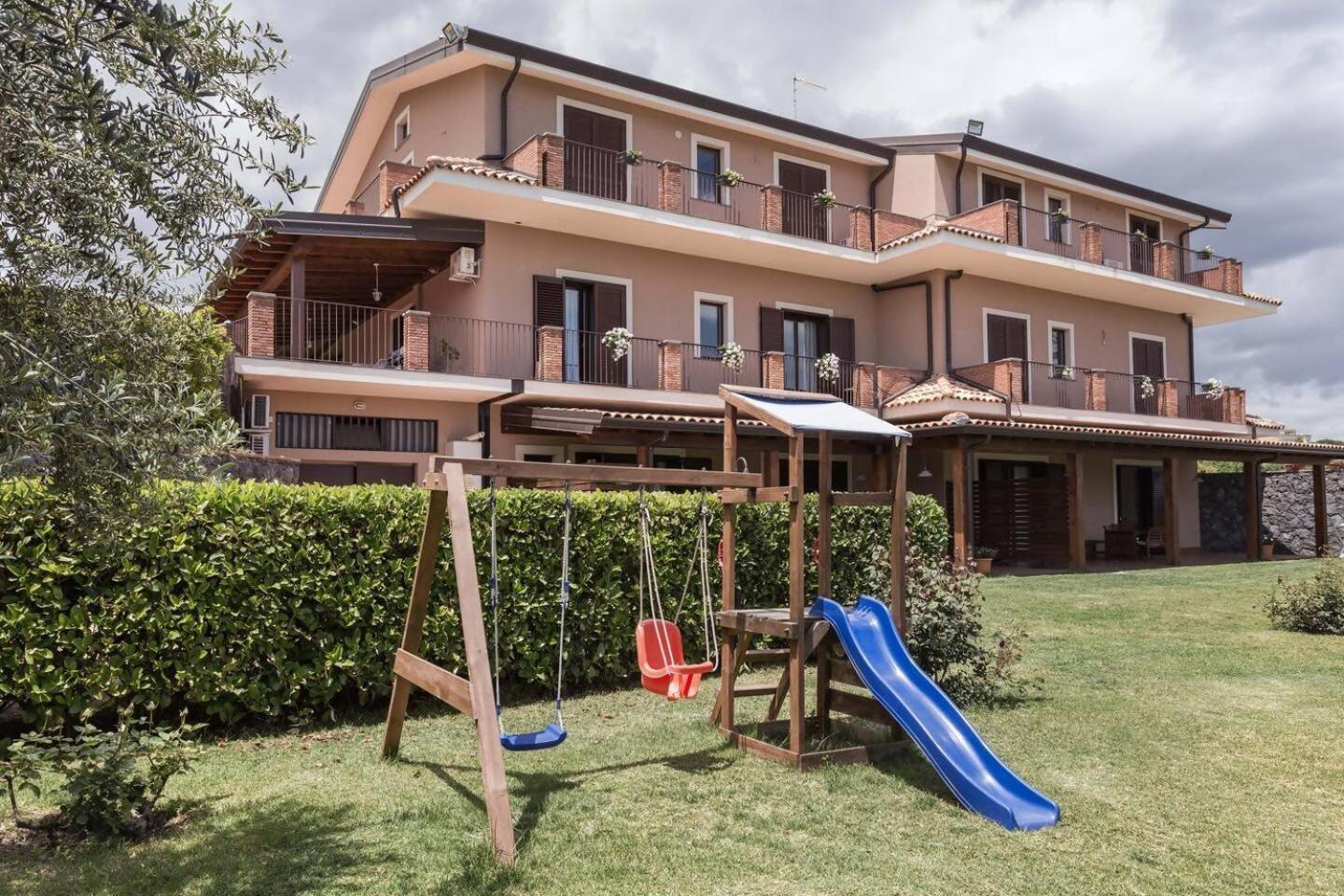 Villa Ginevra Santa Venerina Bagian luar foto