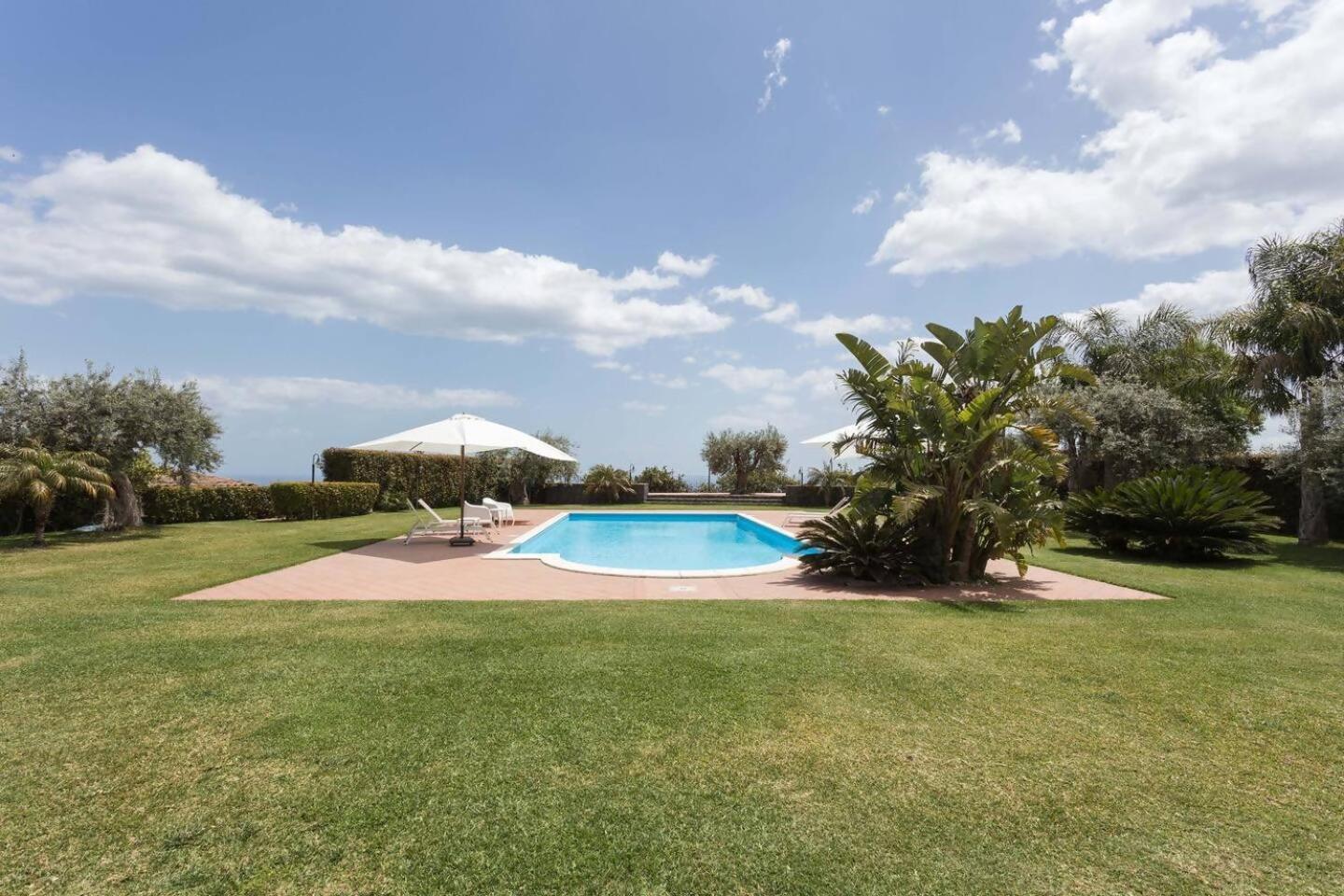 Villa Ginevra Santa Venerina Bagian luar foto