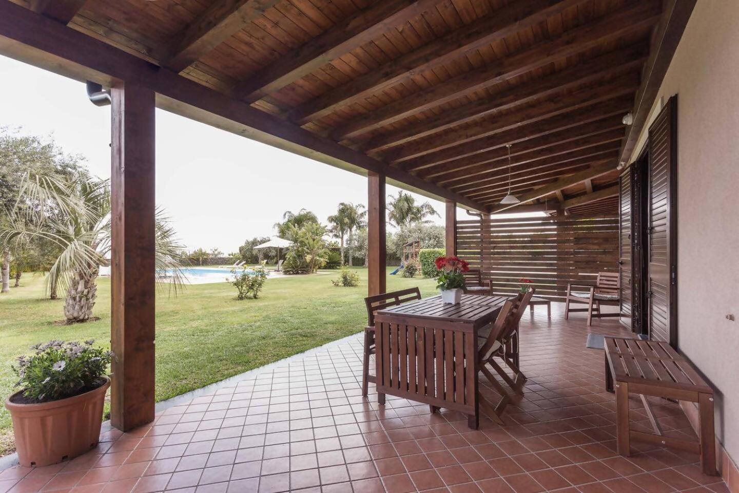Villa Ginevra Santa Venerina Bagian luar foto