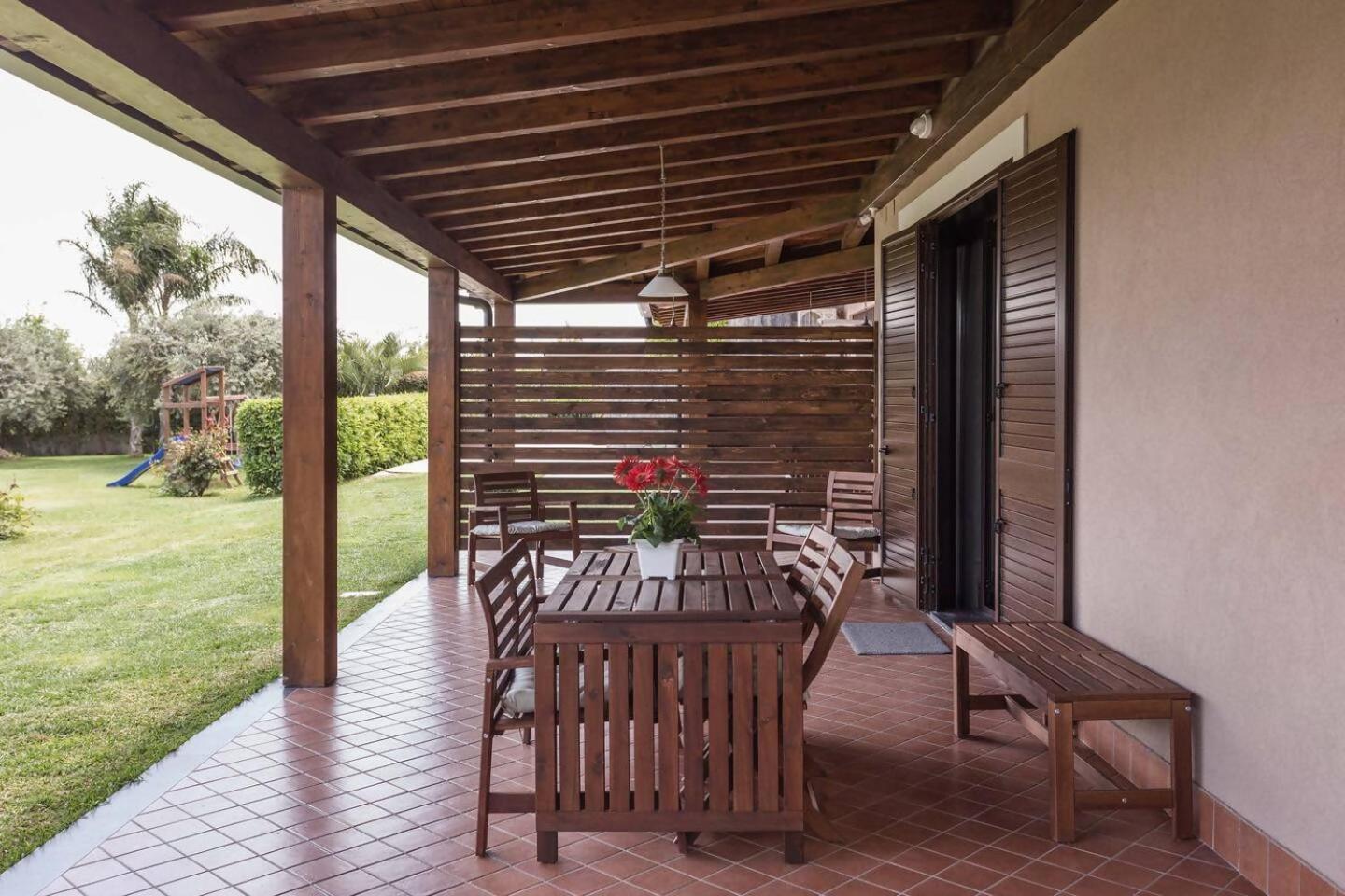 Villa Ginevra Santa Venerina Bagian luar foto