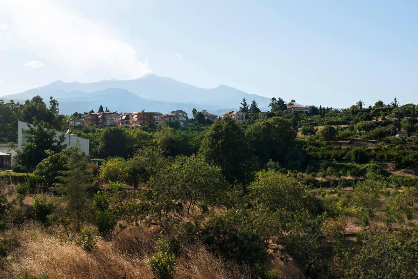 Villa Ginevra Santa Venerina Bagian luar foto