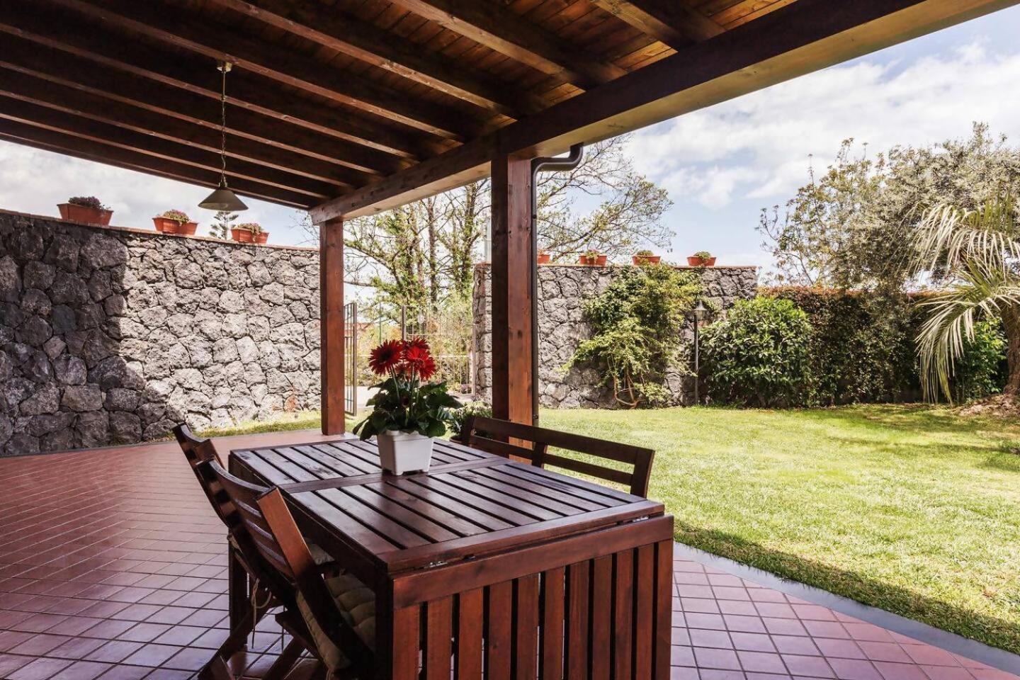 Villa Ginevra Santa Venerina Bagian luar foto