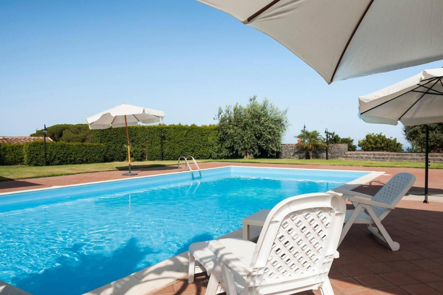 Villa Ginevra Santa Venerina Bagian luar foto